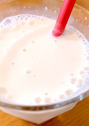 豆乳とレモン汁でヨーグルト風ドリンク-レシピのメイン写真