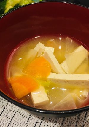 味噌スープ♪家にある材料だけ！-レシピのメイン写真