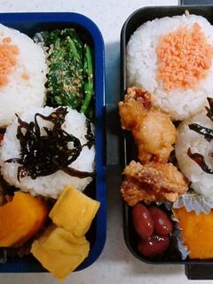 ☆高校生娘と私のお弁当☆97-レシピのメイン写真