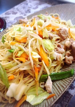 牡蠣だし醤油で簡単コク旨焼きそば-レシピのメイン写真
