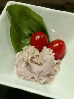 減塩 簡単!!玉ねぎのごま酢和え-レシピのメイン写真