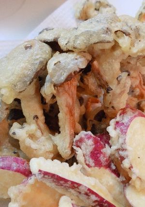 一番おいしいひらたけの食べ方～天ぷら～-レシピのメイン写真