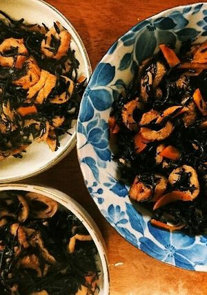 フライパンひとつで簡単ひじき煮-レシピのメイン写真