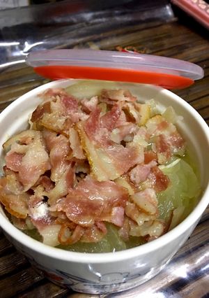 レンチン！玉ねぎ＆ベーコン-レシピのメイン写真