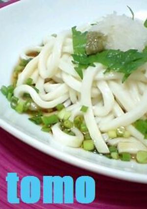 ☆大根ぶっかけ冷うどん☆柚子ごしょう-レシピのメイン写真
