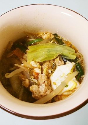 カット野菜で簡単♫野菜を食べる担々スープ-レシピのメイン写真