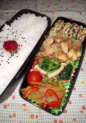 野菜たっぷり男子弁当 70-レシピのメイン写真
