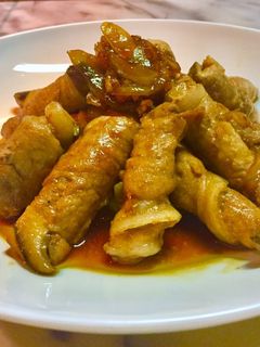 No2292エリンギ肉巻き生姜焼き-レシピのメイン写真