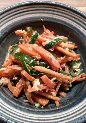 人参のサッと炒め☆カレーツナマヨ-レシピのメイン写真