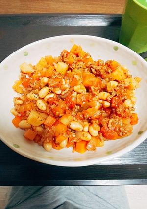 我が家のポークビーンズ(覚書)-レシピのメイン写真