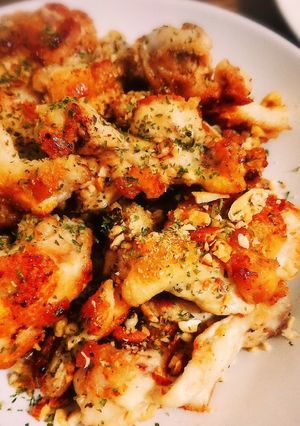 手羽元のカリカリ!スパイシーナッツ焼き-レシピのメイン写真