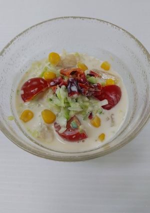 ドライピーマン入りフルーツサラダ-レシピのメイン写真