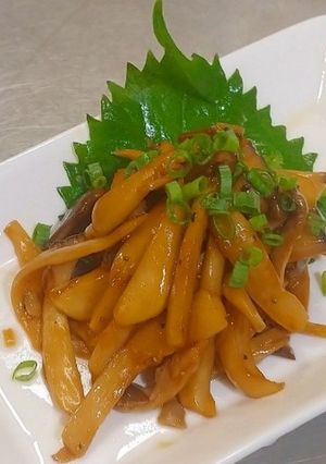 とまらない！やみつきエリンギメンマ-レシピのメイン写真