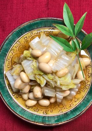 白菜と大豆の優しさ煮-レシピのメイン写真