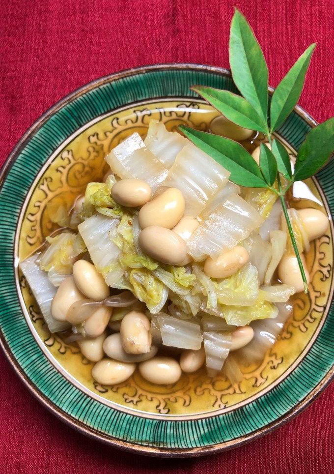 白菜と大豆の優しさ煮-レシピのメイン写真