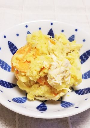 ☆サラダチキン入り♪カレーポテトさらだ☆-レシピのメイン写真