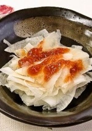 大根の梅和え（透析食）-レシピのメイン写真