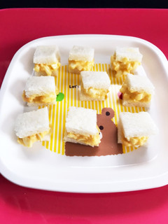 離乳食☆ノンマヨネーズたまごサンド-レシピのメイン写真