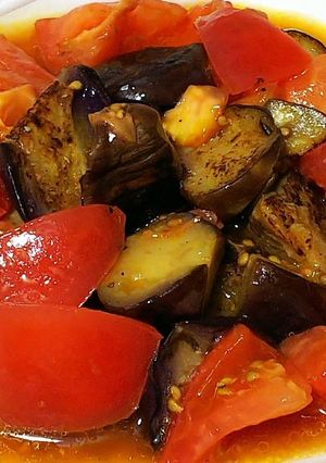 なすとトマトのマリネ-レシピのメイン写真