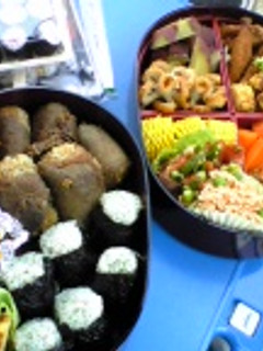 お弁当に♪肉巻きおむすび-レシピのメイン写真