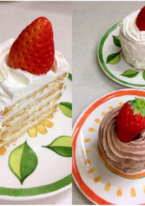 マリービスケット　ショートケーキ-レシピのメイン写真