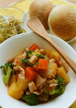 水煮大豆で簡単♪ポークビーンズ-レシピのメイン写真
