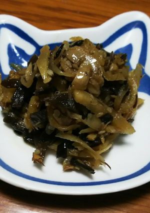 新生姜とさばの水煮缶の佃煮-レシピのメイン写真