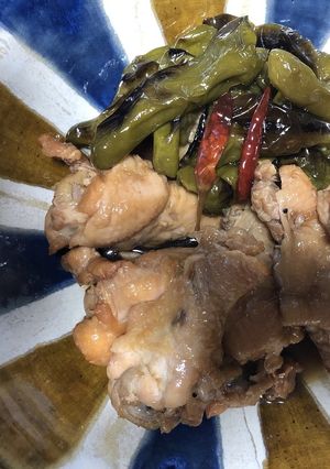 鶏肉とピーマンの甘酢のさっと煮-レシピのメイン写真