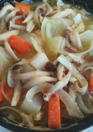 余り野菜でアヒージョ-レシピのメイン写真