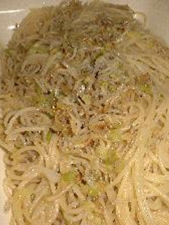 ジャコねぎパスタ-レシピのメイン写真