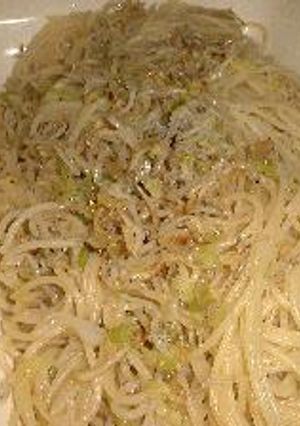 ジャコねぎパスタ-レシピのメイン写真