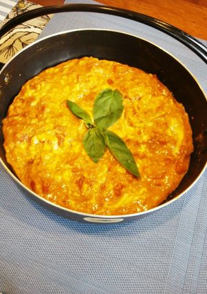 ペルシャ料理!トマトのオムレツ♪-レシピのメイン写真