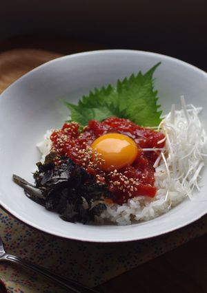 和えるだけ!まぐろのユッケ丼-レシピのメイン写真
