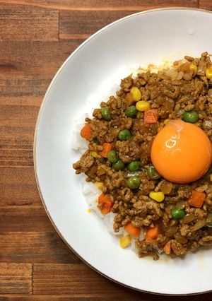 簡単!シンプルなドライカレー-レシピのメイン写真