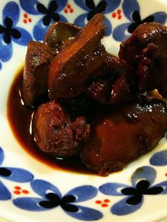 鶏レバーの赤ワインソース煮-レシピのメイン写真