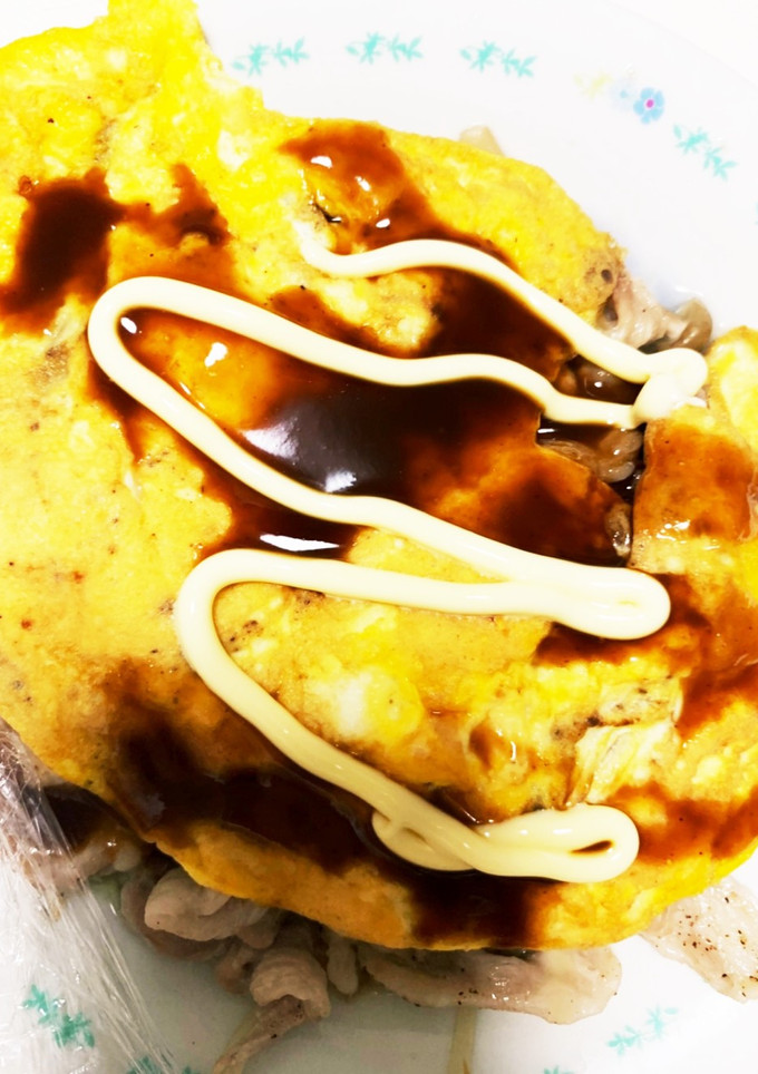 もやしとしめじレンジで豚平焼き風-レシピのメイン写真