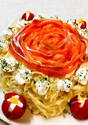 パスタケーキ!!ビシソワーズ風-レシピのメイン写真