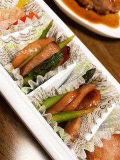 アスパラウインナー炒め 簡単♡お弁当にも-レシピのメイン写真