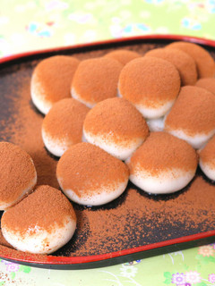 月見・十五夜に♪簡単チョコ白玉団子-レシピのメイン写真