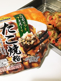 たこ焼き粉やお好み焼き粉で天ぷら-レシピのメイン写真
