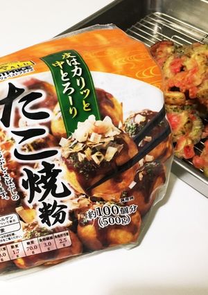 たこ焼き粉やお好み焼き粉で天ぷら-レシピのメイン写真