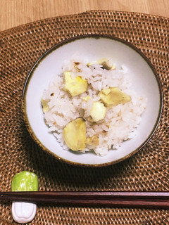 栗ご飯-レシピのメイン写真