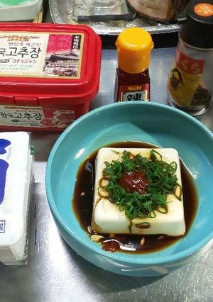 超簡単 麻婆風冷奴❗️-レシピのメイン写真