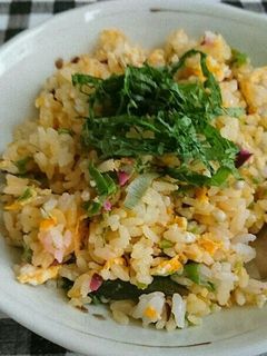 しば漬けチャーハン-レシピのメイン写真
