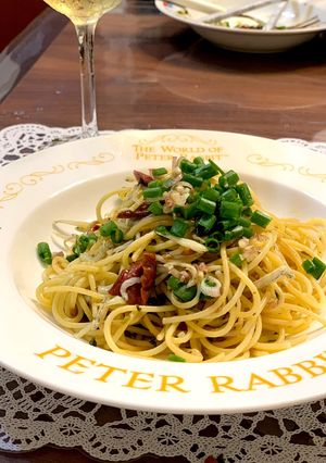 梅干し&しらすwith青じそパスタ-レシピのメイン写真