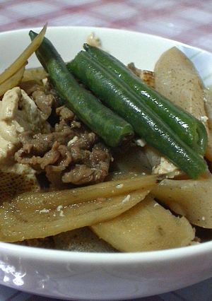 牛肉・ごぼう・焼き豆腐の炒め煮☆-レシピのメイン写真