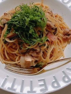 めんつゆで簡単☆和風パスタ☆-レシピのメイン写真