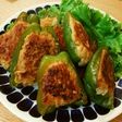 卵・パン粉不要♪ピーマンの肉詰め