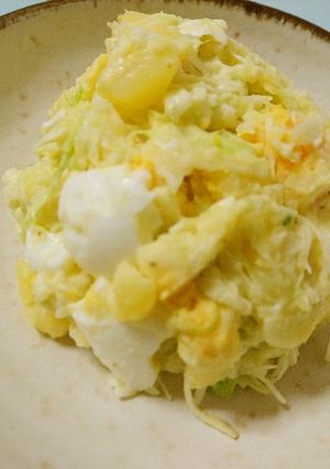 簡単♡茹で卵とキャベツ入りポテトサラダ-レシピのメイン写真