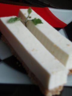 レアチーズケーキバー-レシピのメイン写真